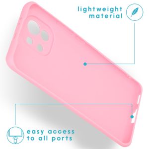iMoshion Color TPU Hülle für das Xiaomi Mi 11 - Rosa