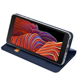 Dux Ducis Slim TPU Klapphülle für Samsung Galaxy Xcover 5 - Dunkelblau