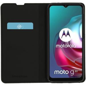 iMoshion Slim Folio Klapphülle Motorola Moto G30 / G20 / G10 (Power) - Schwarz