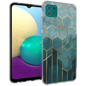 iMoshion Design Hülle Samsung Galaxy A22 (5G) - Muster - Grün