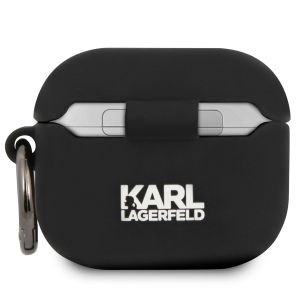 Karl Lagerfeld Choupette 3D Silicone Case für das Apple AirPods 3 (2021) - Schwarz