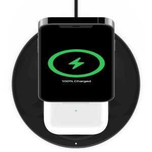 Belkin 2-in-1 Wireless Charger MagSafe iPhone + AirPods - Schwarz