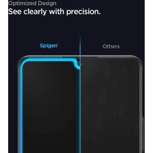 Spigen GLAStR Glass Screen Protector Galaxy A42 - Schwarz