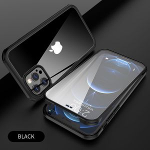 Valenta Full Cover 360° Tempered Glass iPhone 12 Pro Max - Schwarz