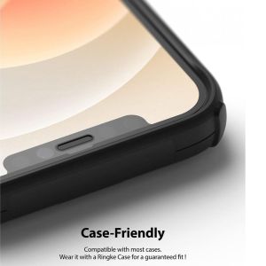 Ringke ID Glass Screen Protector iPhone 12 (Pro) - Schwarz
