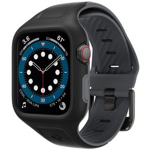 Spigen Liquid Air™ Pro Case für die Apple Watch Series 4 / 5 / 6 / SE - 44 mm - Schwarz