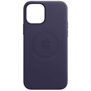 Apple Leder-Case MagSafe für iPhone 12 Pro Max - Deep Violet