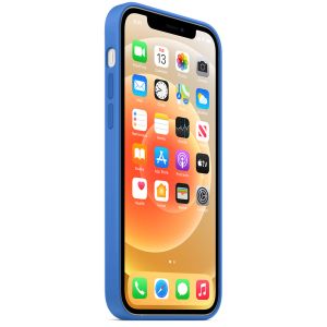 Apple Silikon-Case MagSafe iPhone 12 Pro Max - Capri Blue