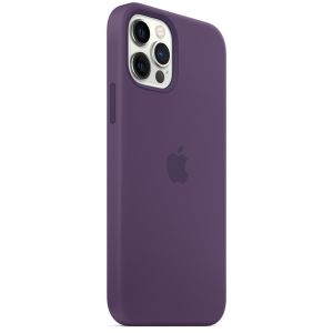 Apple Silikon-Case MagSafe iPhone 12 (Pro) - Amethyst