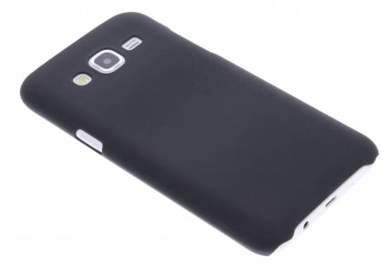 Schwarze unifarbene Hardcase-Hülle für Samsung Galaxy J5