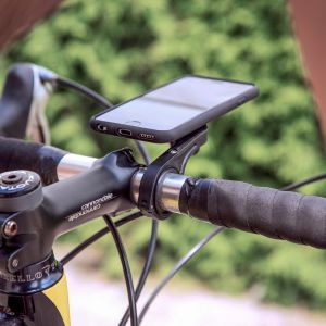 SP Connect Roadbike Bundle Universal Interface SPC+ - Universalhandyhalter fürs Fahrrad - Adapter für SP Connect-Zubehör - Schwarz