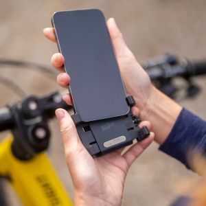 SP Connect Bike Bundle Universal Clamp SPC+ - Handyhalter fürs Fahrrad - Universelle Klemme - Schwarz