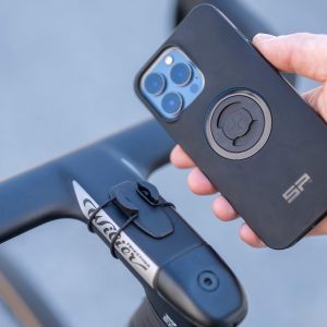 SP Connect Aero Mount SPC+ - Handyhalter fürs Fahrrad - Universalhalter für SPC+-Hüllen - Schwarz