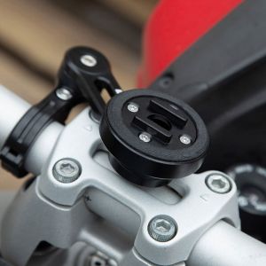SP Connect ﻿Anti-Vibrationsmodul für Mofa/E-Bike (SPC) - Schwingungsdämpfer - Schwarz