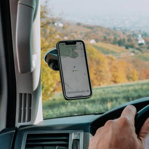 SP Connect ﻿Suction Mount - Handyhalterung für das Auto – Windschutzscheibe – Universell – Schwarz
