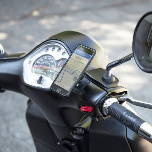 SP Connect ﻿Adhesive Mount Pro – Handyhalterung für Auto und Motorrad/Scooter – Schwarz
