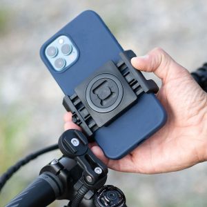 SP Connect ﻿Universal Phone Clamp - Handyhalterung Fahrrad - Geeignet für SP Connect-Halter - Schwarz