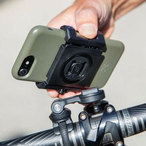 SP Connect ﻿Universal Phone Clamp - Handyhalterung Fahrrad - Geeignet für SP Connect-Halter - Schwarz