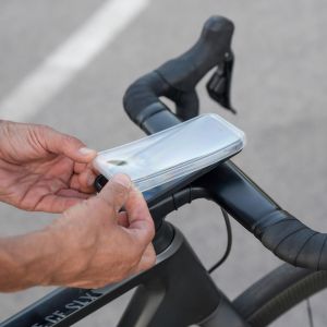 SP Connect Bike Bundle II - Handyhalter für das Fahrrad für das iPhone 12 (Pro) - Schwarz