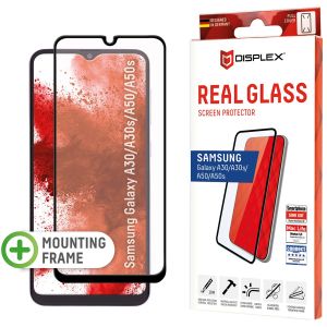 Displex Bildschirmschutzfolie Real Glass Full Cover für das Samsung Galaxy A50 / A30s