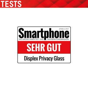 Displex Displayschutz aus gehärtetem Glas Privacy für das iPhone SE (2022 / 2020) / 8 / 7 / 6(s)