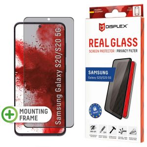 Displex Displayschutz aus gehärtetem Glas Privacy für das Samsung Galaxy S20