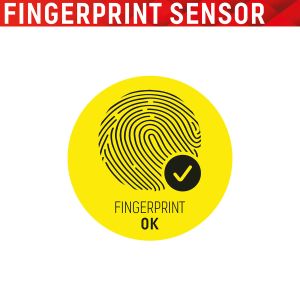 Displex Bildschirmschutzfolie Real Glass Full Cover Fingerprint Sensor für das Samsung Galaxy S21