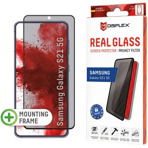 Displex Displayschutz aus gehärtetem Glas Privacy für das Samsung Galaxy S21