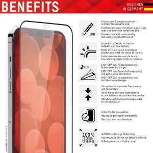 Displex Bildschirmschutzfolie Real Glass Full Cover für das iPhone 13 Pro Max