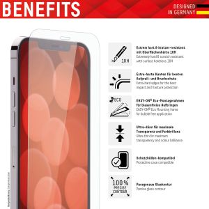 Displex Bildschirmschutzfolie Real Glass für das iPhone 14 Pro