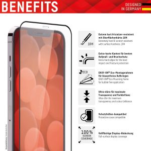 Displex Bildschirmschutzfolie Real Glass Full Cover für das iPhone 14