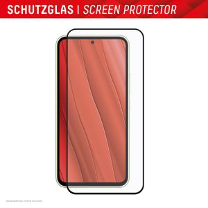 Displex Bildschirmschutzfolie Real Glass Full Cover für das Samsung Galaxy A35 / A55