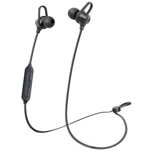 XQISIT ﻿In-Ear-Headset Bluetooth - Kabellose Kopfhörer mit GoFit - Schwarz