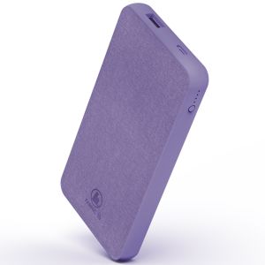 Hama ﻿Power Pack Fabric 10 – Powerbank – 10.000 mAh – Violett
