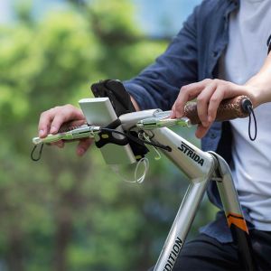 Bone ﻿Bike Tie 4 Universeller Handyhalter für das Fahrrad mit Powerstrap – Schwarz