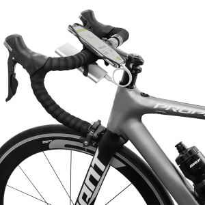 Bone ﻿Bike Tie 4 Universeller Handyhalter für das Fahrrad mit Powerstrap – Schwarz