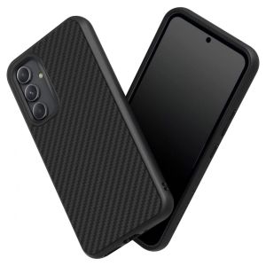 RhinoShield SolidSuit Backcover für das Samsung Galaxy A54 (5G) - Carbon Fiber Black