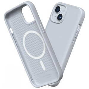 RhinoShield ﻿SolidSuit Back Cover MagSafe für das iPhone 15 - Classic Ash Grey