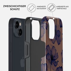 Burga Tough Back Cover für das iPhone 15 - Velvet Night