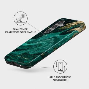 Burga Tough Back Cover für das Samsung Galaxy S24 - Emerald Pool
