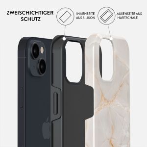 Burga Tough Back Cover für das iPhone 13 - Vanilla Sand