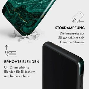 Burga Tough Back Cover für das Samsung Galaxy S21 FE - Emerald Pool