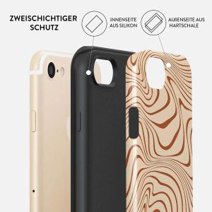 Burga Tough Back Cover für das iPhone SE (2022 / 2020) / 8 / 7 - Déjà Vu