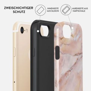 Burga Tough Back Cover für das iPhone SE (2022 / 2020) / 8 / 7 - Morning Sunshine