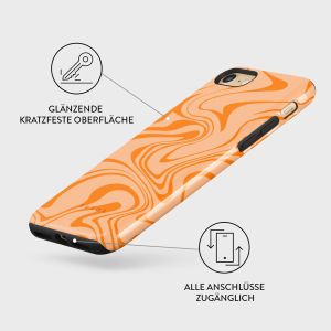 Burga Tough Back Cover für das iPhone SE (2022 / 2020) / 8 / 7 - High Vibrations