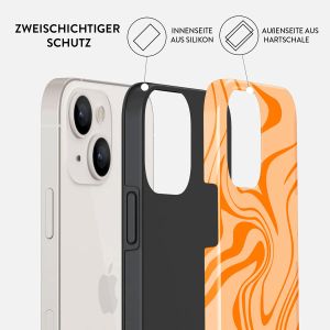 Burga Tough Back Cover für das iPhone 13 - High Vibrations