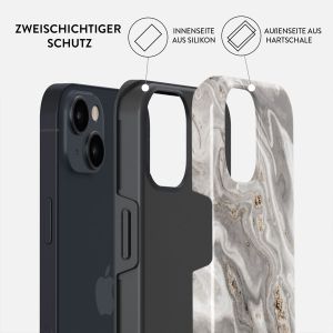 Burga Tough Back Cover für das iPhone 13 - Snowstorm