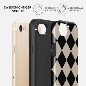 Burga Tough Back Cover für das iPhone SE (2022 / 2020) / 8 / 7 - Proper Uniform