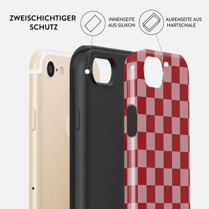 Burga Tough Back Cover für das iPhone SE (2022 / 2020) / 8 / 7 - Cheerleader