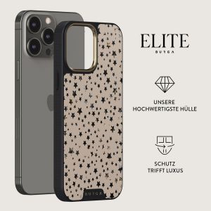 Burga Elite Gold Backcover für das iPhone 14 Pro - Sparkling Tiara